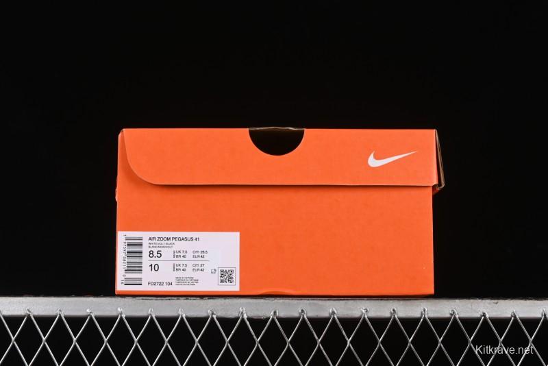 Nike Air Zoom Pegasus 41 Breathable Lightweight Running Shoes with Durable Design - FD2722-104