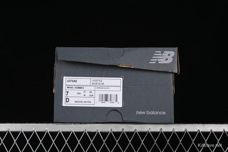 New Balance 370 Series Retro Casual Running Shoes - U370AE