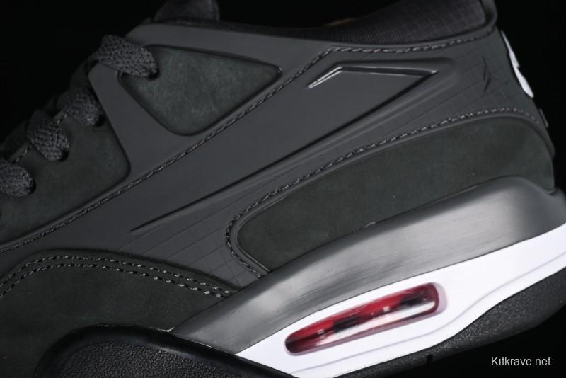 Nike Air Jordan 4 Remastered Retro Sneakers with Suede and Textile Upper - HF4334-004