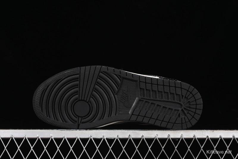 Nike Air Jordan 1 Low Retro Basketball Shoes Custom Starry Sky Design - SJ9950-012