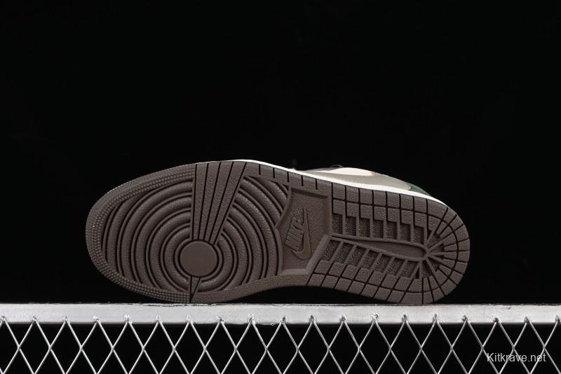 Nike Travis Scott x Air Jordan 1 Low OG Retro Basketball Shoes - DM7866-818