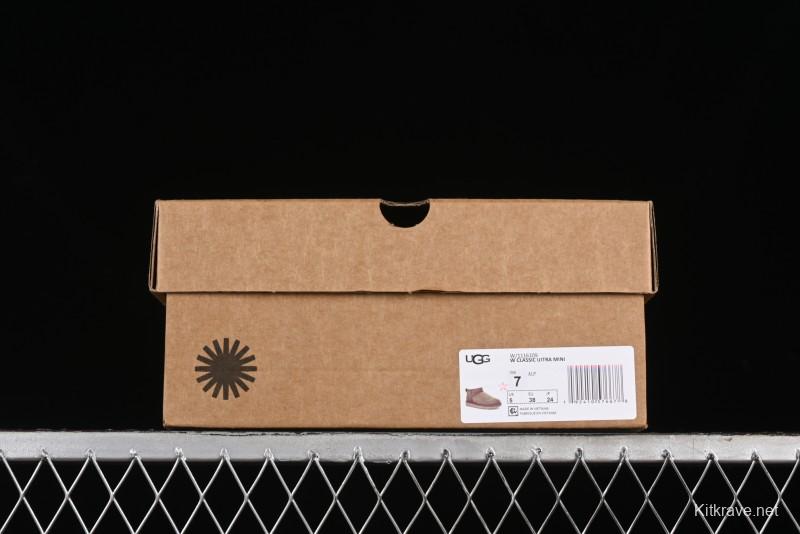 UGG Classic Ultra Mini Short Boots with Genuine Australian Sheepskin and TREADLITE Outsole - 1116109