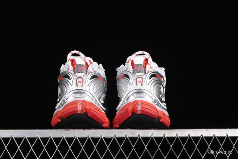 Balenciaga Runner Kith Four Color Retro Casual Sneakers - W3RMU9016
