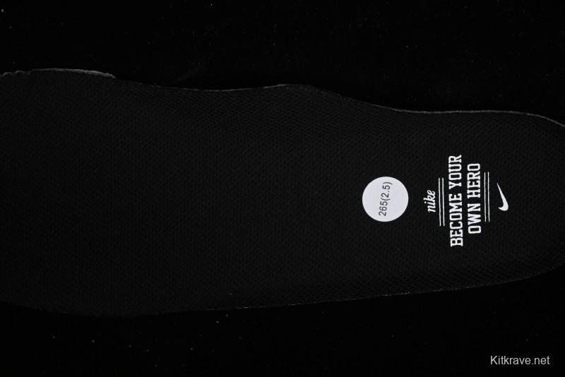 Nike Air Force 1 '07 Low Patent Leather All Black Casual Sneakers - AH6827-001