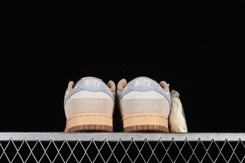 Nike Dunk Low SB Sanddrift Blue Vintage Suede and Light Blue Accent Casual Skate Shoes - HF0106-100