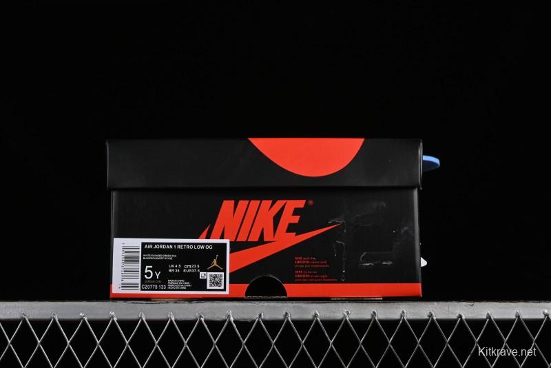 Nike Air Jordan 1 Low OG "Oxidized Green" Retro Basketball Shoes - CZ0775-133