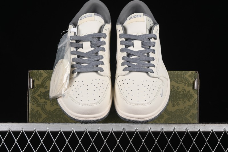 Nike Travis Scott x Fragment Design x Air Jordan 1 Low OG SP AJ1 Low Top Casual Sneakers - DM6688-607