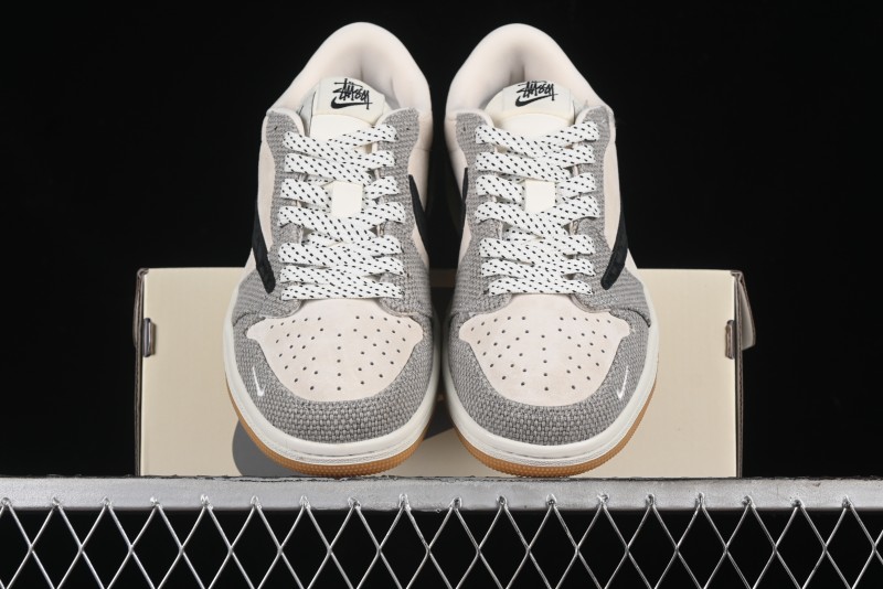 Nike Travis Scott x Fragment Design x Air Jordan 1 Low OG SP AJ1 Sneakers - JH6089-006