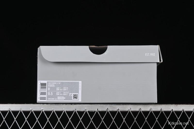 Nike Air Force 1 '07 Low Kaws Bear Collaboration Casual Sneakers - CW2288-111