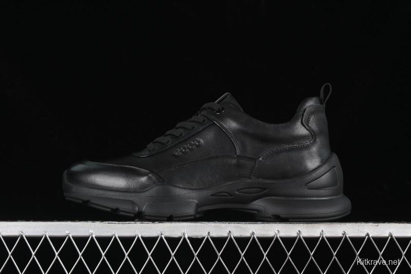 ECCO BIOM C Series Breathable Lightweight Anti-Slip Cushioned Leather Running Shoes - 88251701001