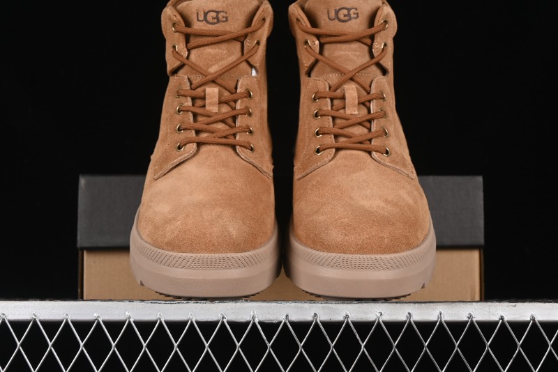 UGG Burleigh Boot Men's Lace-Up Winter Snow Boots with Lightweight Anti-Slip Combo Sole - 1153750