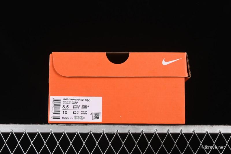 Nike Downshifter 13 Lunar Cushion Lightweight Breathable Running Shoes - FD6454-103