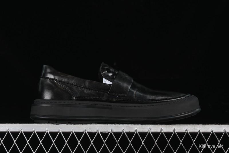 ECCO London Series 2024 New Leather Business Driving Loafers - 63663701001