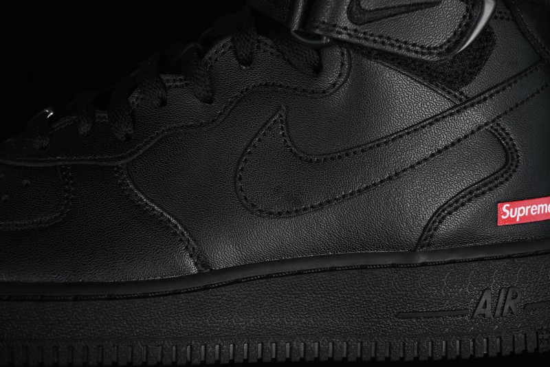 Nike Supreme x Air Force 1 Mid Casual Sneakers - FZ8784-001