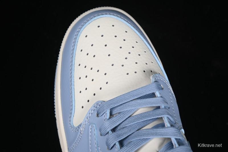 Nike Travis Scott x Fragment Design x Air Jordan 1 Low OG SP AJ1 University Blue - LX1988-104