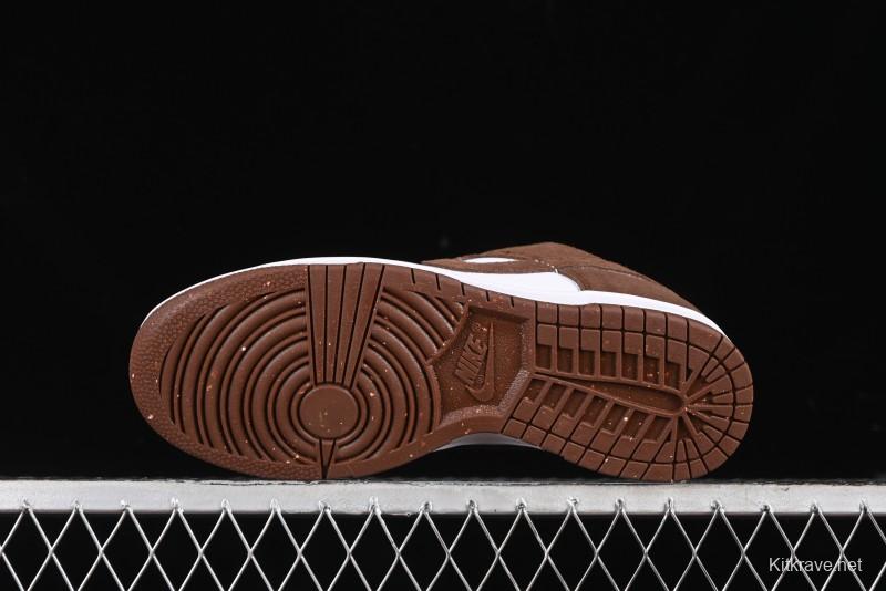 Nike SB Dunk Low "Flax Suede" SB Low-Top Casual Skate Shoes - HJ7673-001