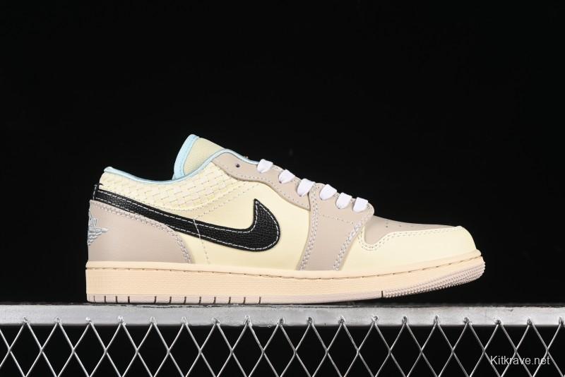 Nike Air Jordan 1 Low Retro Basketball Shoes with Classic Design - HQ3440-101
