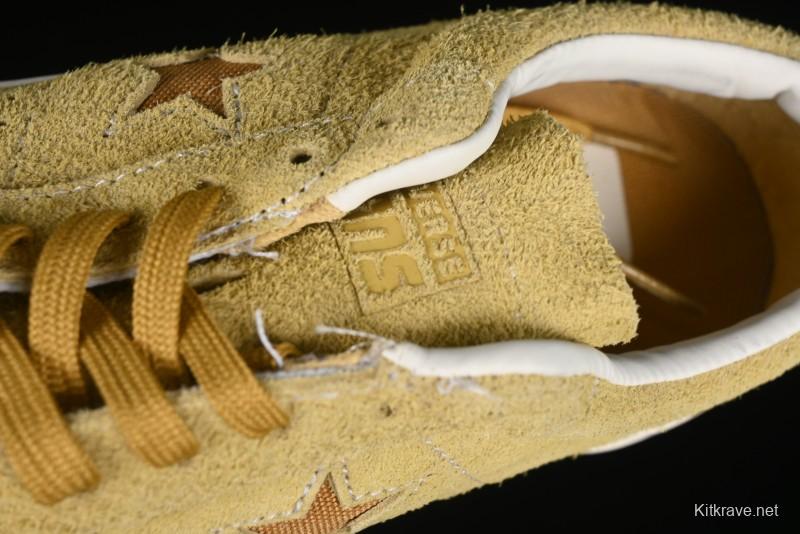 Converse One Star Pro Retro Skate Shoes in Yellow - A04158C