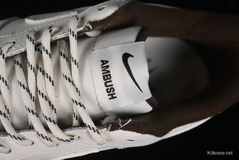 Nike Air Force 1 '07 Low Ambush Collaboration Casual Sneakers - DV3464-009