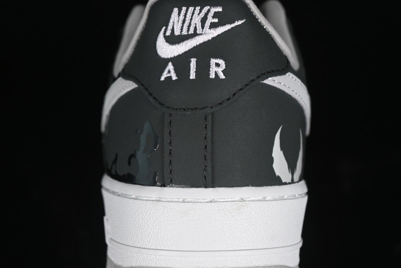 Nike Air Force 1 '07 Low "Venom Ⅱ" Marvel Series Casual Sneakers - CW6718-777