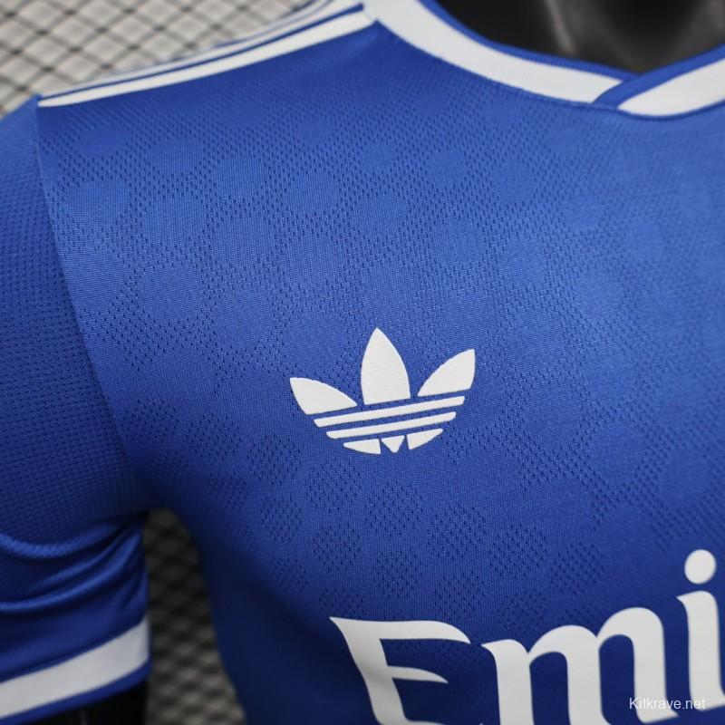 Player Version 25/26 Real Madrid Third Blue Jersey
