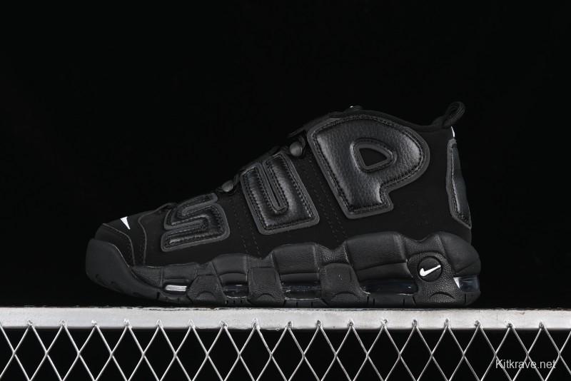 Nike Air More Uptempo 96 QS Classic High Street Casual Basketball Shoes - 902290-001