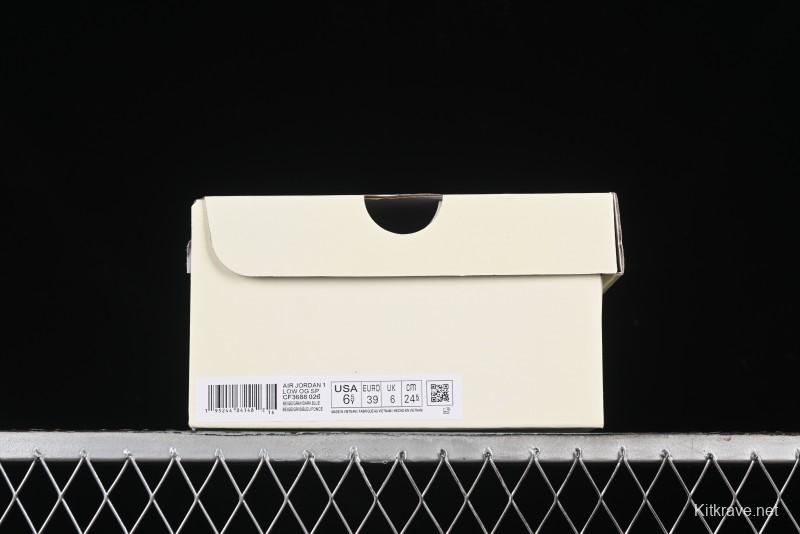 Nike Travis Scott x Fragment Design x Air Jordan 1 Low OG SP AJ1 - CF3688-026