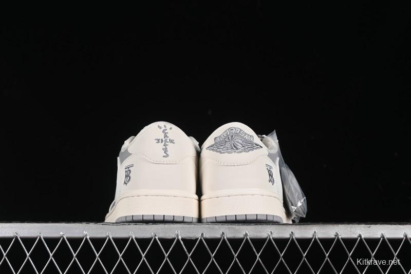 Nike Travis Scott x Fragment Design x Air Jordan 1 Low OG SP Casual Sneakers - BB6588-31