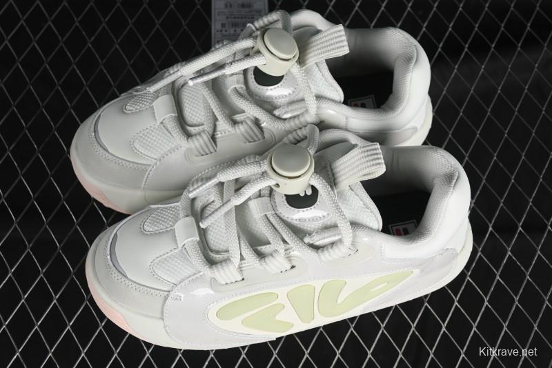 Fila Kids Non-Slip Wear-Resistant Thick Sole Casual Running Shoes - K15G431307FWC