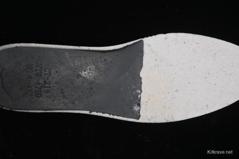 Converse Chuck 70s High Top Canvas Sneakers with Fur Lining in Black & White - A13863C