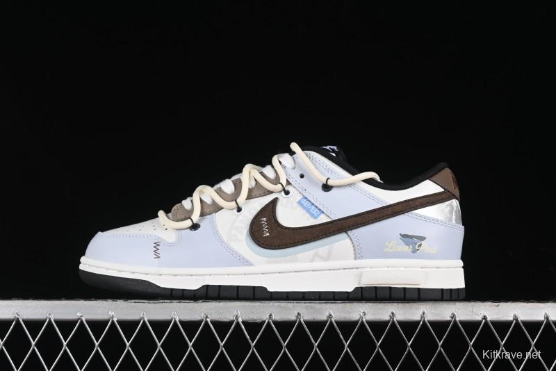 Nike Dunk Low Panda Prank Heartbeat Email SB Low-top Casual Sneakers - DD1391-100