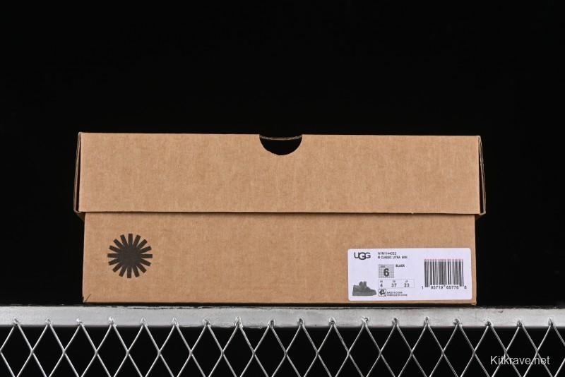 UGG Classic Ultra Mini Mel Dual-Color Lace-Up Low-Top Casual Shoes - 1144032