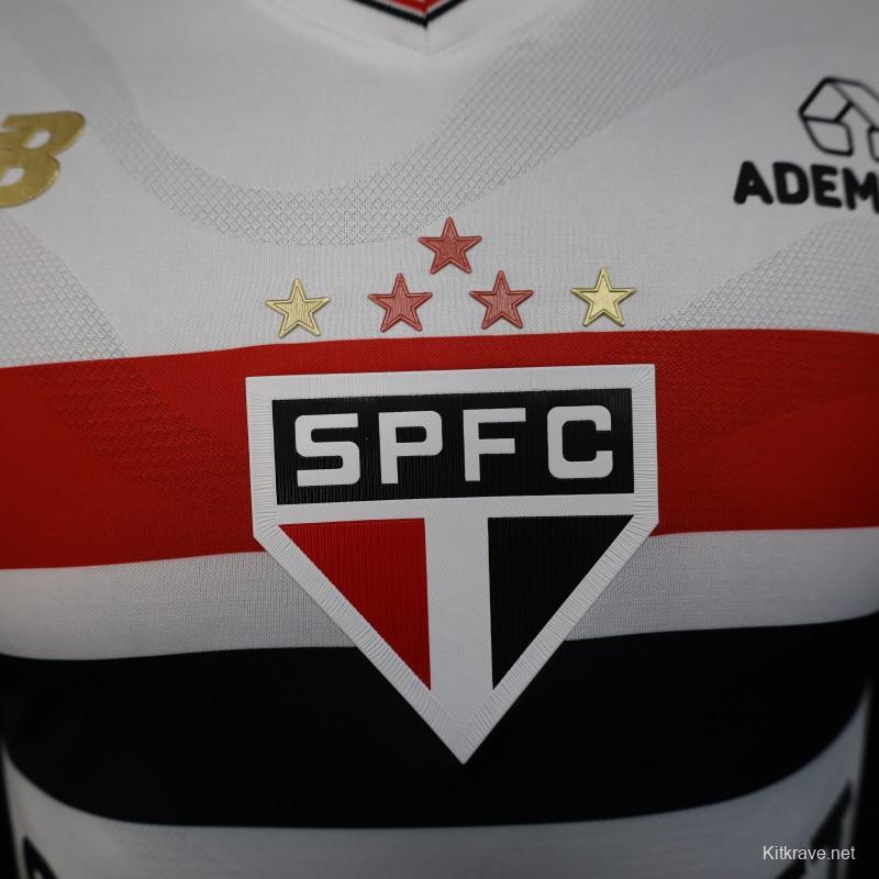 Player Version 25/26 Sao Paulo Home Jersey