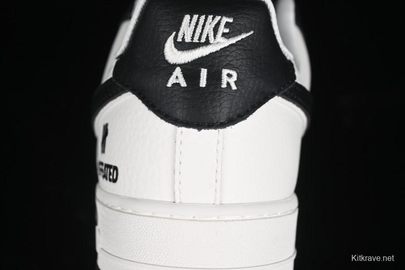 Nike Air Force 1 '07 Low UN Collaboration - Pig Eight Rice Black Casual Sneakers - KK1988-003