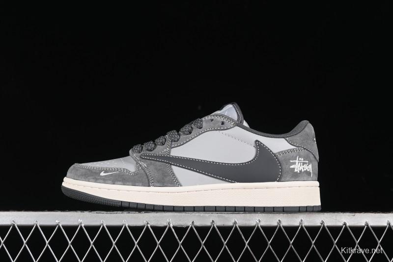 Nike Travis Scott x Fragment Design x Air Jordan 1 Low OG SP AJ1 - SJ2068-120