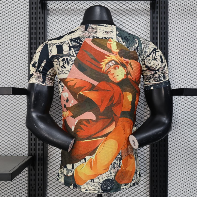 Player Version 2025 Japan Multi-Color with Naruto Anime Character Jersey