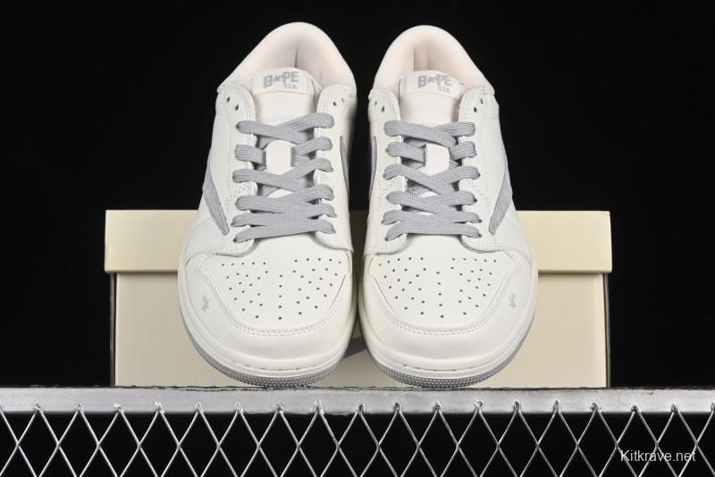 Nike Travis Scott x Fragment Design x Air Jordan 1 Low OG SP AJ1 Casual Sneakers - JH6088-701