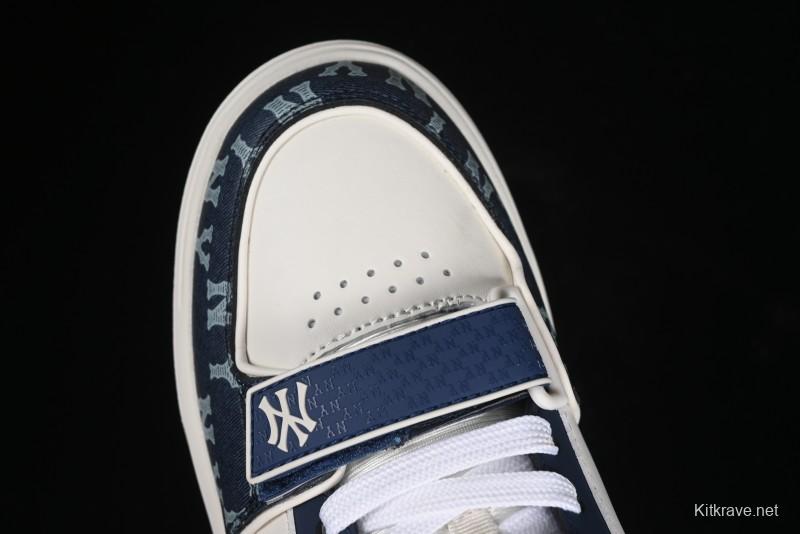 MLB Chunky Liner New York Yankees Lightweight Platform Sneakers with 6cm Height Increase - 3ASXCDN3N50NYD