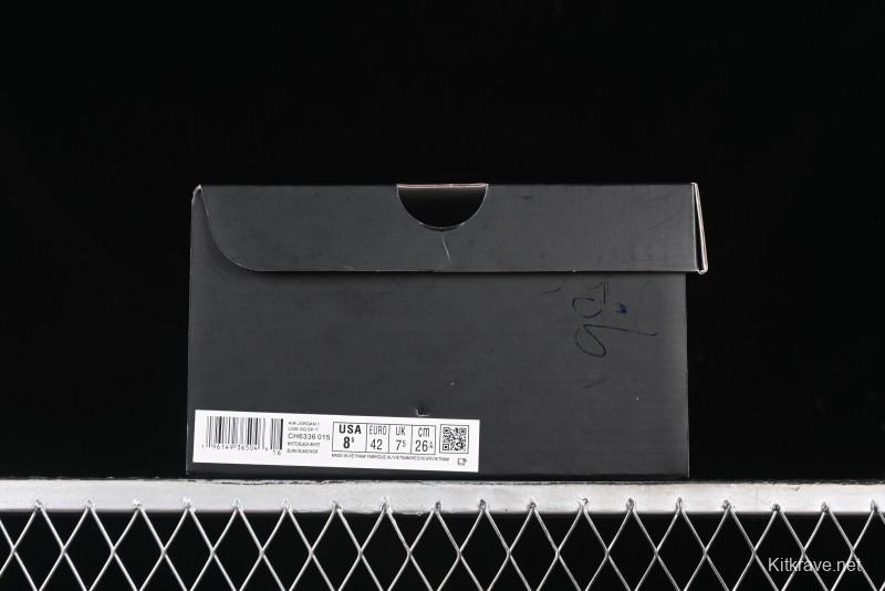 Nike Travis Scott x Fragment Design x Air Jordan 1 Low OG SP AJ1 Low Top Casual Sneakers - CH6336-015