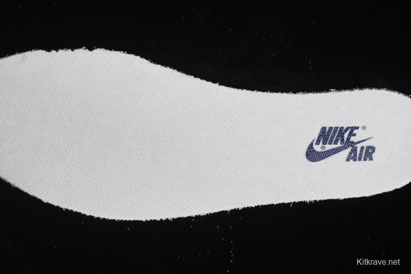 Nike Travis Scott x Fragment Design x Air Jordan 1 Low OG SP AJ1 Supreme Stussy Collaboration - Suede Blue Swoosh Low-Top Casual Sneakers - SJ2068-127