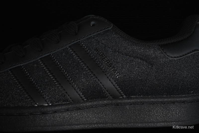 Adidas Superstar EG4961 Black Star Shell Toe Casual Sneakers - EG4961
