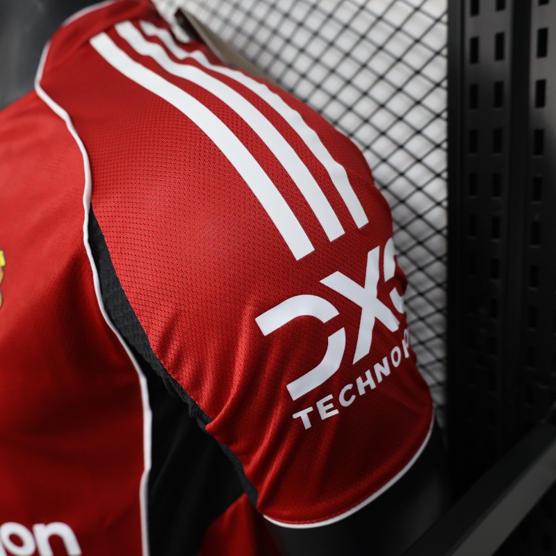 Player Version 25/26 Manchester United Home Jersey