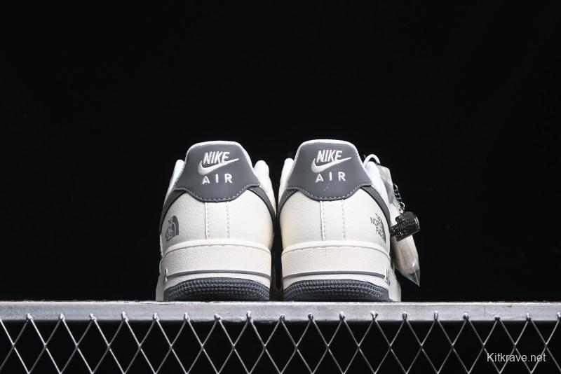 Nike Air Force 1 '07 Low The North Face x COMME des GARÇONS Light Grey Casual Sneakers - DM6688-002