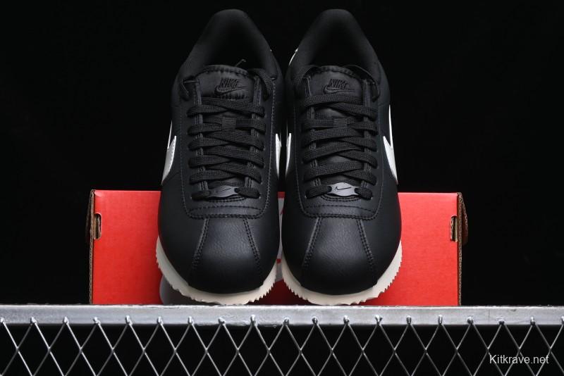 Nike Classic Cortez Leather Retro Running Shoes - FB6877-001