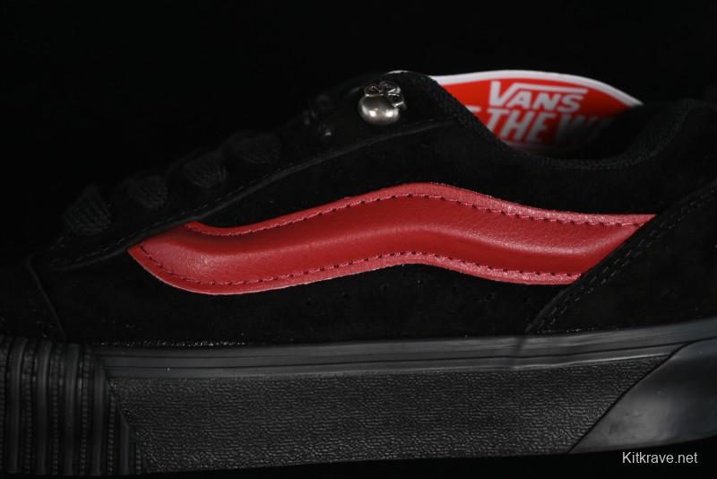 Vans Knu Skool Low Top Retro Casual Vulcanized Slip-On Shoes - VN0009QCSWE