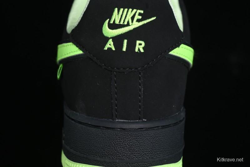 Nike Air Force 1 '07 Low Supreme Collaboration - Night Glow Low-Top Casual Sneakers - DF0188-009