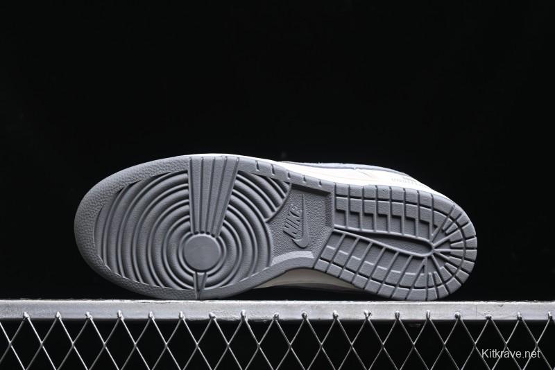 Nike SB Dunk Low UN Collaboration - Beige Grey Line Grey Sole Anniversary High-End Custom Low-Top Casual Skate Shoes - BB7518-003