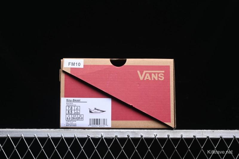 Vans Knu Skool Checkerboard Low Top Retro Casual Vulcanized Sneakers - VN0009QCIVG