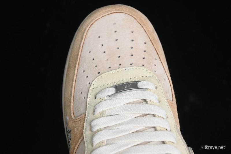 Nike Air Force 1 '07 Low Top Casual Sneakers Wild Monkey King Custom Design - CD1212-999