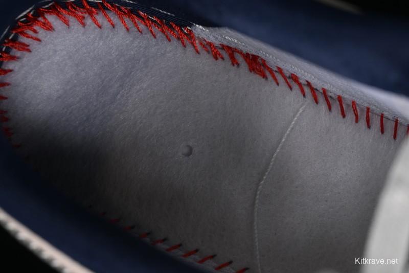 Nike Air Force 1 '07 Low Dior Collaboration - Light Blue Knit Swoosh Low-Top Casual Sneakers - KK1988-012